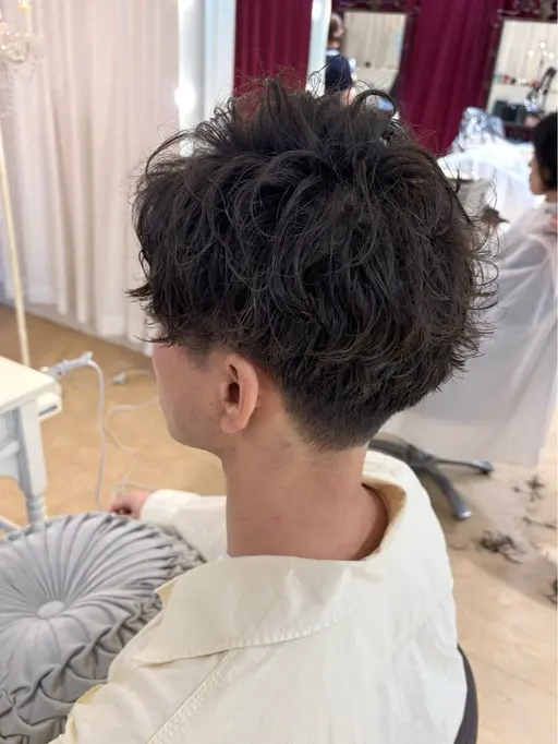 🔴12月限定　メンズカット＋パーマ（眉カット付き）