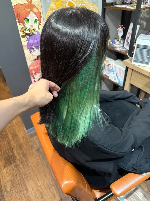 インナーブリーチ➕フルカラーのメニューですᥫᩣ  ̖́-※注意事項ご確認の上ご予約お願いいたします(♡ᴗ͈ˬᴗ͈)