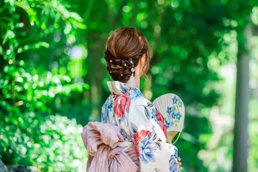 👘浴衣着付け🍉(ヘアーセット込み)🍧