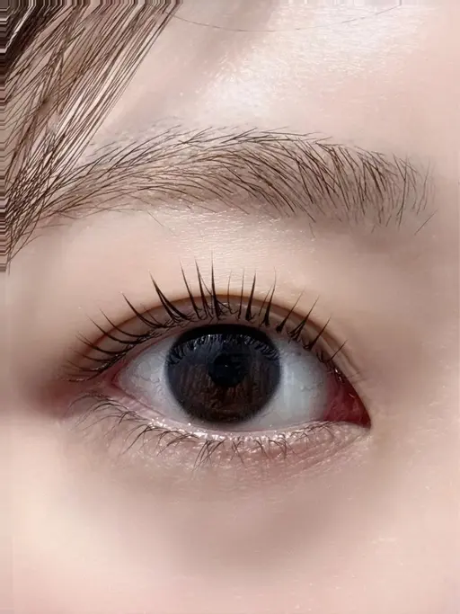 まつ毛パーマ　上のみ　美容液付き