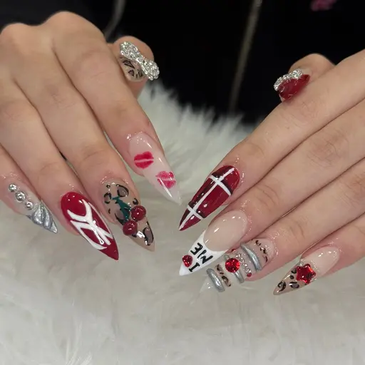 ミニモ学割卒業おめでとう㊗️チップ長さ出し10本❣️持ち込みデザイン!