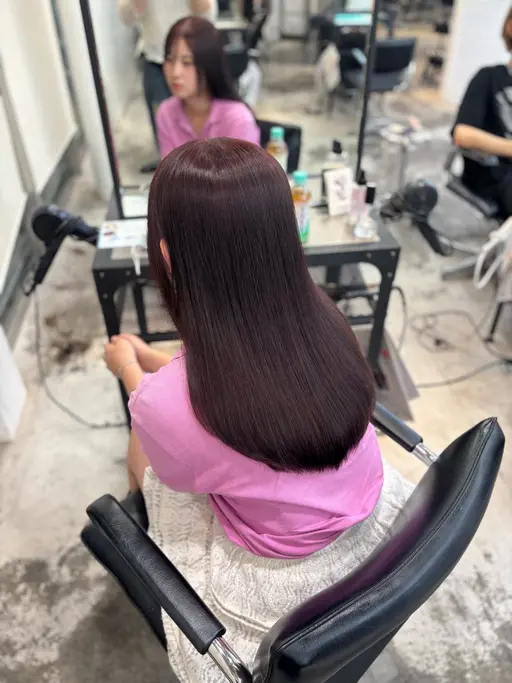 暖色カラー《レッド🌹✨》 ブリーチなしワンカラー