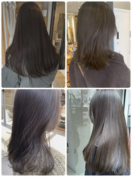 水光感カラー＋髪質改善トリートメント＋カット