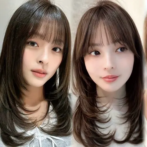 レイヤーカット＋超音波トリートメント🪞🧴