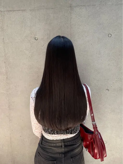 縮毛矯正リタッチ(根元のみ)🌛