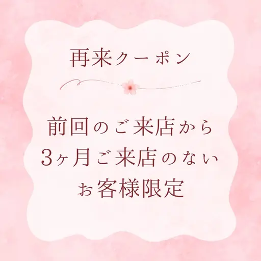《3ヶ月ご来店のないお客様限定》フラットラッシュ120本