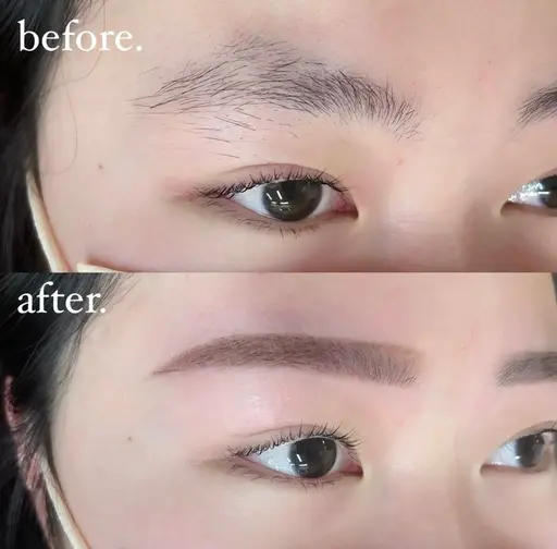 【練習モデル2/13  11:00限定】美眉スタイリング□wax/間引き/メイクあり¥0