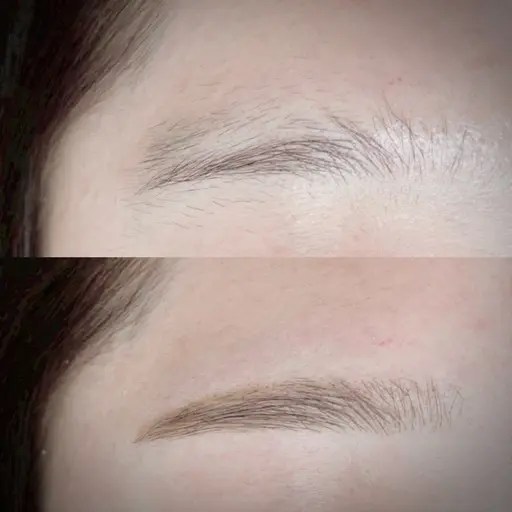 ✨産毛すっきり✨垢抜けアイブロウワックスメイク仕上げ