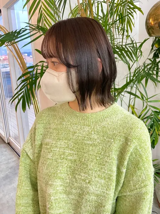 透明感カラー➕うる艶トリートメント🫧‪