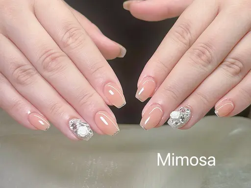 💐春キャンペーン✨【オフあり限定】❣️チップ長さだし❣️シンプル定額🌸