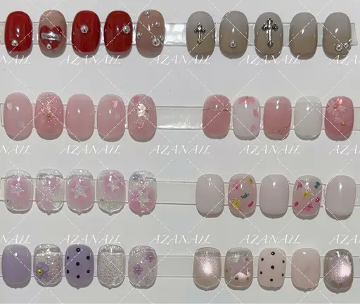 🌸🌸🌸春定額デザイン(当店一ヶ月以内ジェルオフ無料。他店オフ➕500)甘皮ケア➕オイル