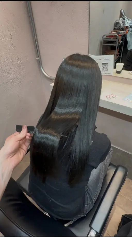 【触りたくなる柔らかい髪に🤍🫧】カット＋カラー+髪質改善カシミヤトリートメント