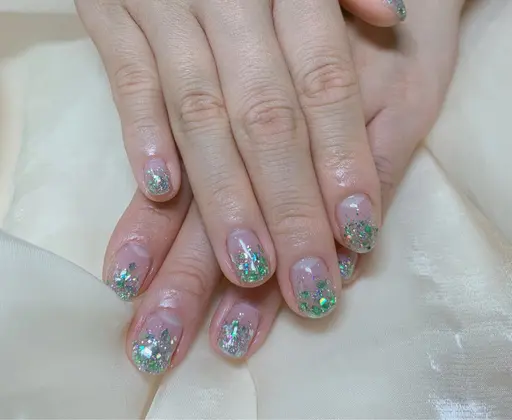 ラメグラデーション