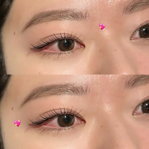 💞まつげパーマ+アイブロウwax (メイク込)💞