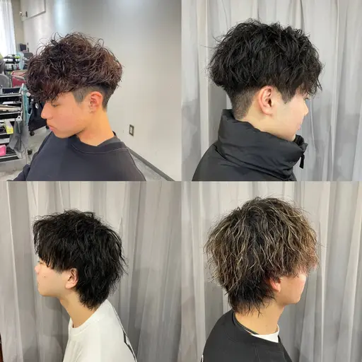 ✨メンズイケメン計画 ✨カット+デザインパーマ