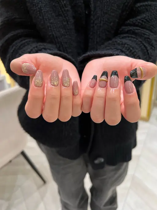 【U24】off ok🌙art nail🍂