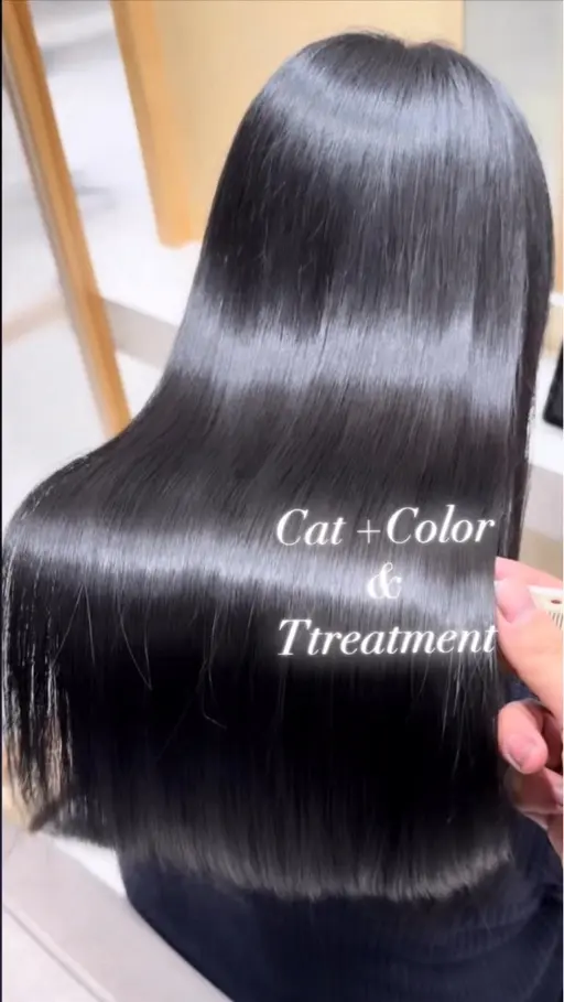 🎉今月残り3名様限定‼️🎉【​〜​最高級の仕上がりへ​〜​】《✨🫧カット+髪質改善カラー+髪質改善トリートメント🫧✨》