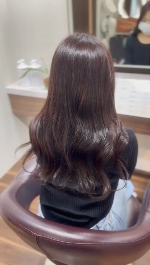 【☆4月1日17時限定価格】⭐️ワンカラー+トリートメント⭐️ロング料金なし！