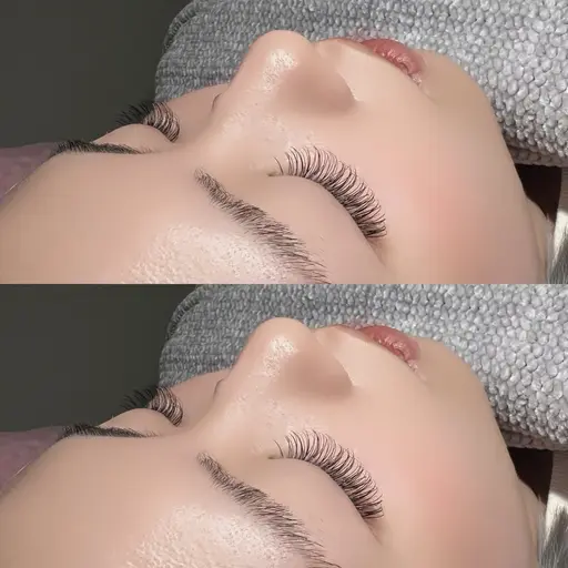 LEDエクステ【フラットラッシュ120本】