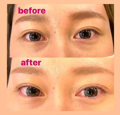 パリジェンヌラッシュリフト、大人気です！何度でも毎回税込4,950円★回数を重ねる度にぐんぐん上がります♪