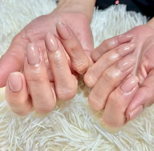ワンカラー💅🤍(オフなし)パラジェル使用❕
