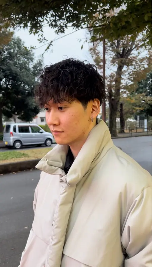 《ミニモ学割》🌟トレンドパーマ+men'sカット¥10320