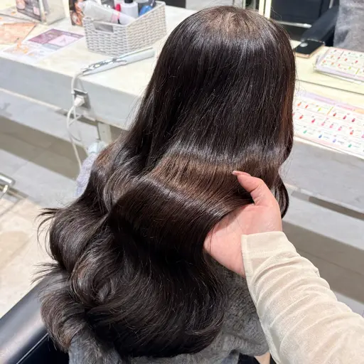 ワンカラー︎︎ ➕Aujuaトリートメント 2step🥥 ͗ ͗