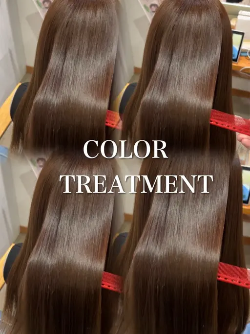 【꒰ঌ当日予約限定໒꒱】デザインカット＋髪質改善カラー＋髪質改善トリートメント