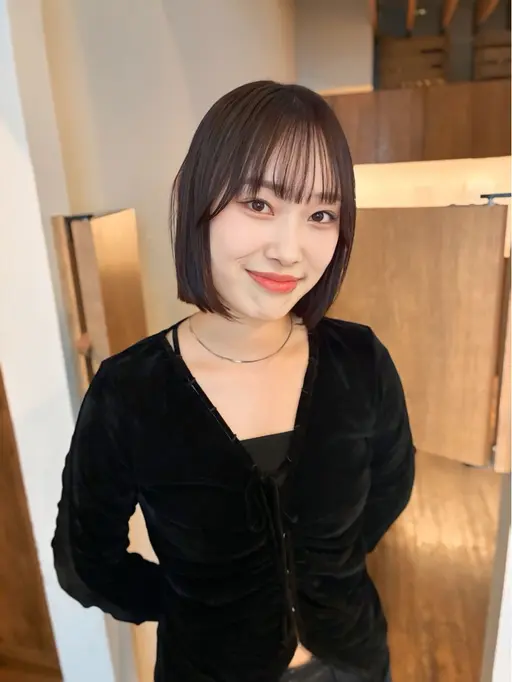 【ミニモ学割U24】期間限定🎀プレゼント付 カット+透明感カラー+2stepトリートメント¥15570→¥5500