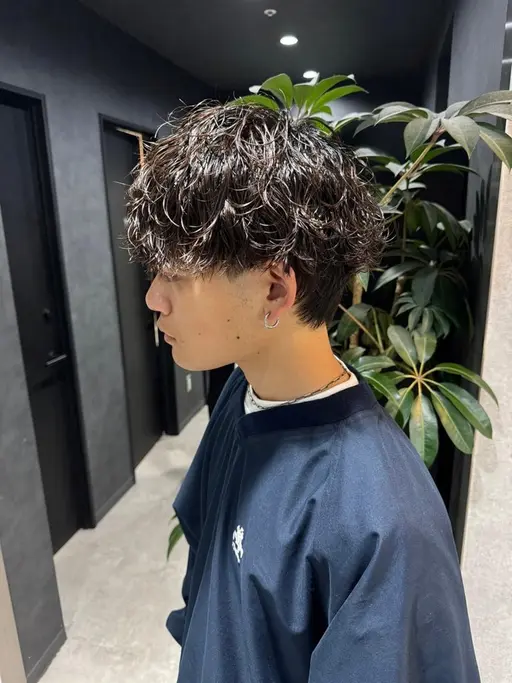 【3回目の方限定メニュー】メンズカット➕パーマ💫ニュアンス•ツイスパ•波巻きect