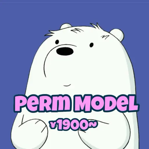 カット＋パーマ✂️🌀