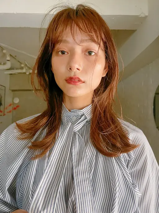 【ブリーチなしでも透明感】🌼髪質改善カット➕透明感カラー➕aujuaトリートメント　当日/当日予約/久屋大通/栄/