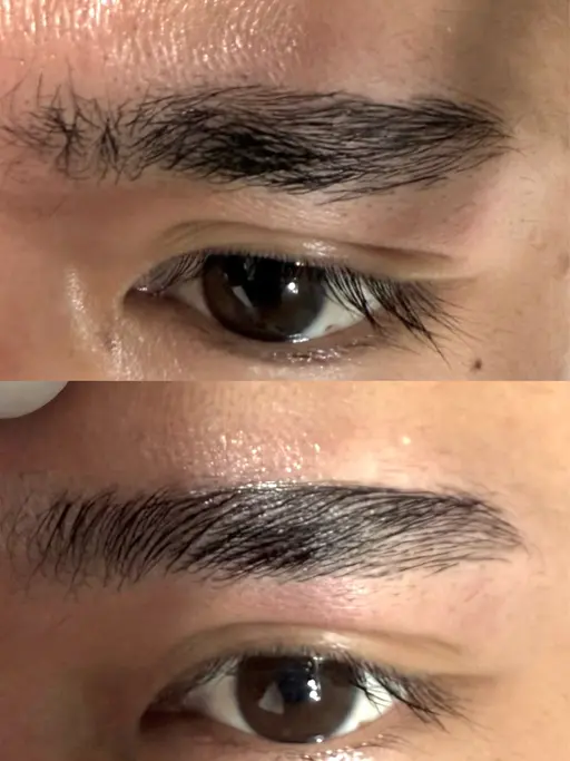 眉ワックス脱毛