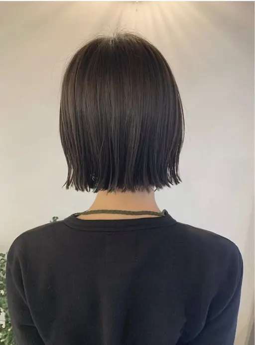 {土、日、月、火限定} ボブカット+ワンカラー🌸ブリーチなしのカラーをしたい方はおすすめです⭕️