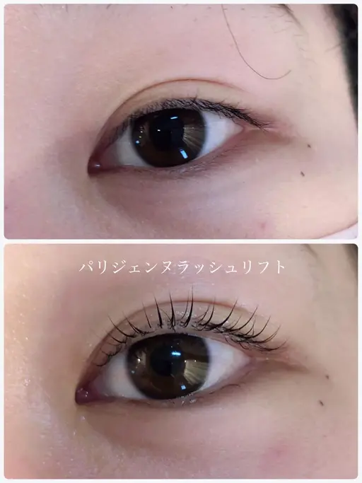 パリジェンヌラッシュリフト／デザインラッシュリフトモデル募集👀🤍