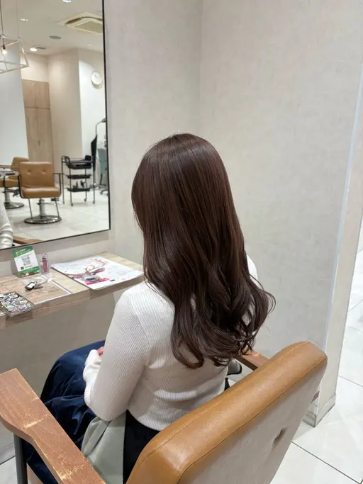 透明感カラー+カット+ツヤ感upトリートメント❣️