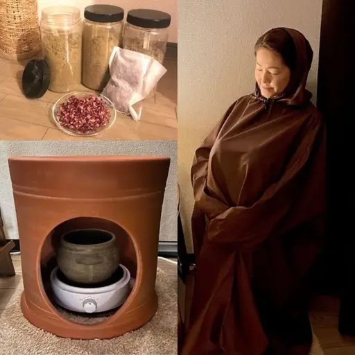 ミニモ限定🌸【温活・免疫力UP &むくみスッキリ❣️】オーガニックよもぎ蒸し30分