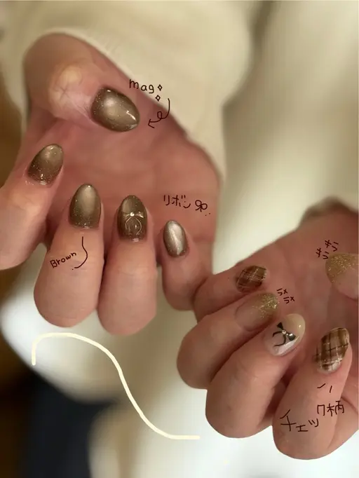 1/19.20.22限定ネイリストお任せネイル(Valentine nailモニター)