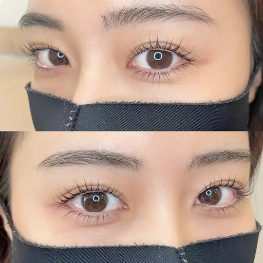 【韓国ロッド使用】🎀✨ラッシュリフト➕アイシャンプー付🫧【うるつや束コーティング仕上げ】