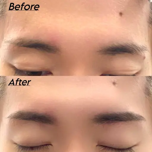 karenアイブロウワックス脱毛➕アイブロウメイク🫧