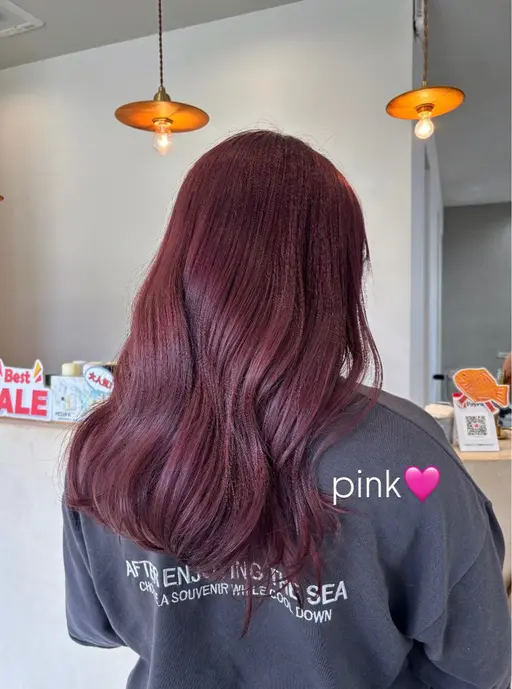 💜50%off💜ダブルカラーM（ブリーチあり、ブロー代込み)