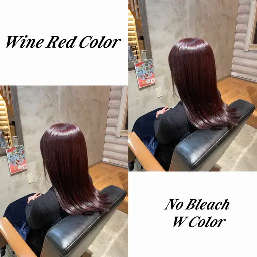 🎓高校生卒業おめでとうキャンペーン🎓 【お友達とのご来店でさらにお得‼️】 ブリーチなしWカラー︎+3STEPTr