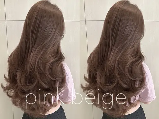 🩵女性stylistが担当🩵カット+艶感ワンカラー＋1stepトリートメント＋コテ巻きレクチャー付✨¥9900