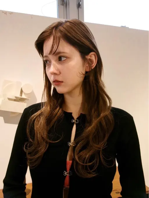 ⚜️当日限定⚜️【カット＋透明感カラー＋トリートメント＋コテ巻きヘアセット】