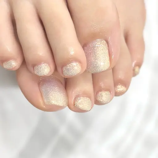 オフ無🫧角質ケア＋フットネイル👣シンプルコース　90分￥8830