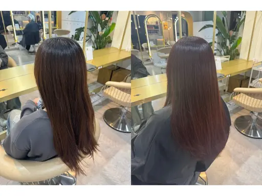 ワンカラー（白髪染めOK！ブリーチ不可）／※現金or PayPay支払いのみ！他キャッシュレス不可【注意事項あり】