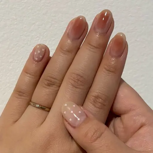 【オフなし】チークネイル💅【カラー変更可⭕️】11:45​〜​13:45