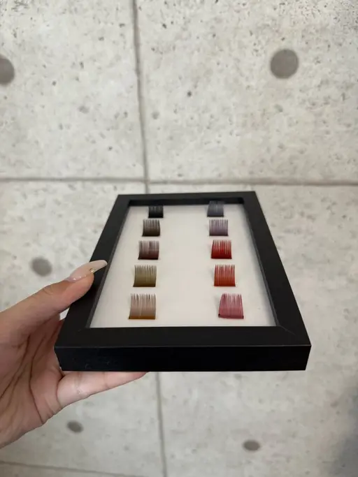 【限定】カラーエクステ限定🩷フラットマットラッシュ 80本〜