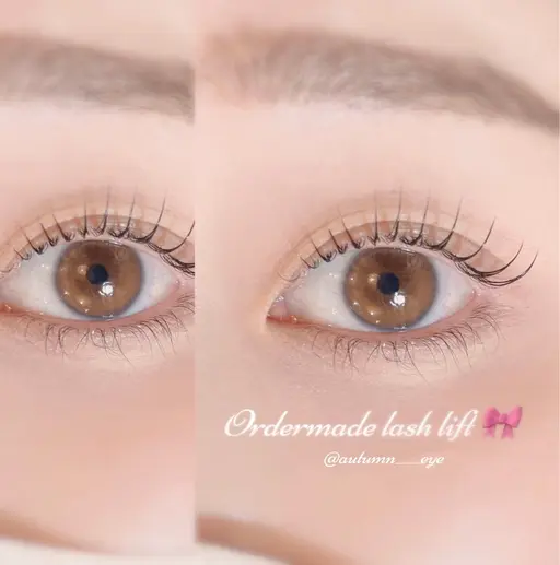 【持続✖️コーティング美容液束感デザインコース】オーダーメイドまつ毛パーマ✨️アシッドトリートメント付💐🤍