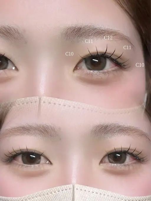 🎠平日限定🎠フラットラッシュ120本|束感コーティング付き🎡 ⸝⋆